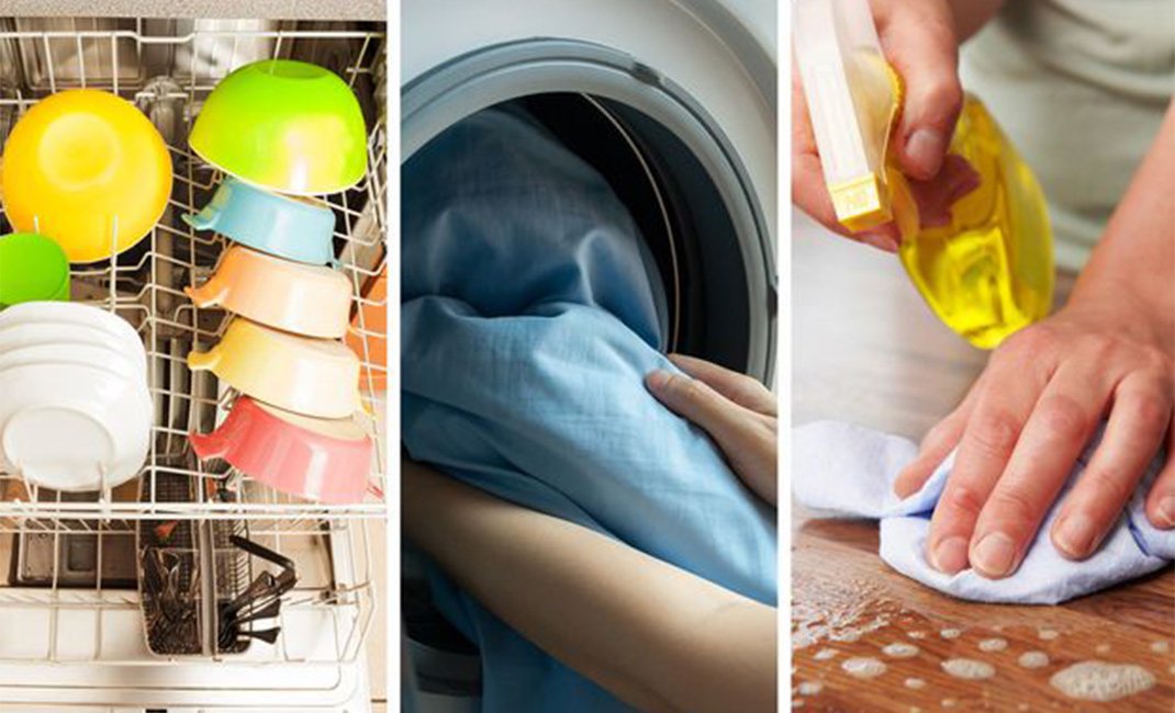 Καθάρισμα στο σπίτι για αποτελεσματική αποφυγή μόλυνσης από τον κορωνοϊό