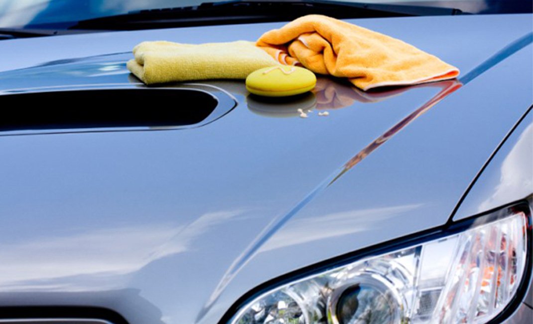 microfiber cloth and car sponge for easy car washing