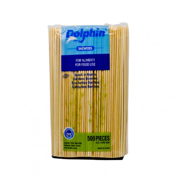 Bamboo skewer Dolphin 4x240mm - 500pcs