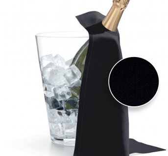 <img src=CLOTHES FOR ICE BUCKETS Lux Black alt=Black towel in a champagne bottle> 