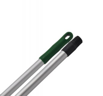 Aluminum smooth mop handle with thread Labico 140cm