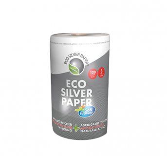 Antibacterial kitchen roll paper ECO SILVER with silver ion content - set 12pcs
