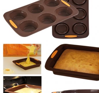 Collapsible silicon mould for muffins-cupcakes