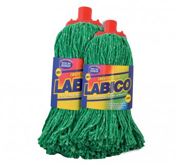 Green yarn mop Labico