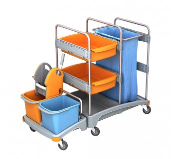Housekeeping cleaning cart SZ001