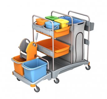Housekeeping cleaning cart SZ005