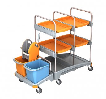 Housekeeping cleaning cart SZ010