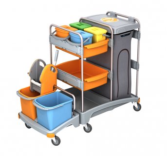 Housekeeping cleaning cart SZ022