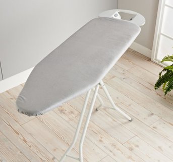 Metallic ironing board cover