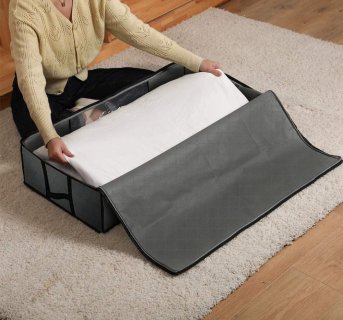 Non woven storage case for blankets
