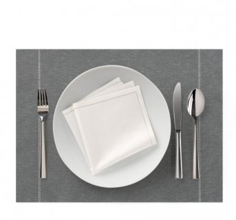 Placemats unstained 45x32cm Grey