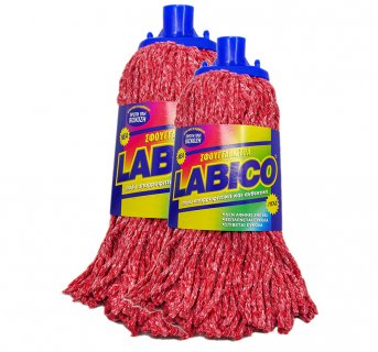 Red yarn mop Labico