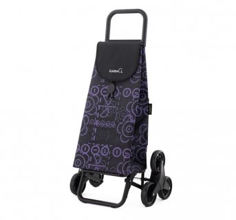 Shopping Trolley 55lt 3x3 LOVE Purple