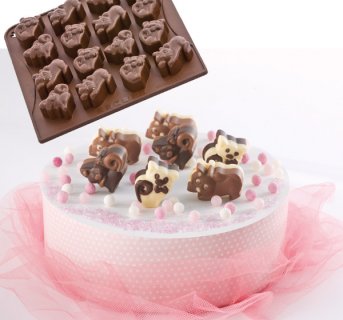 Silicon mould Chocokitty-Kittens Theme