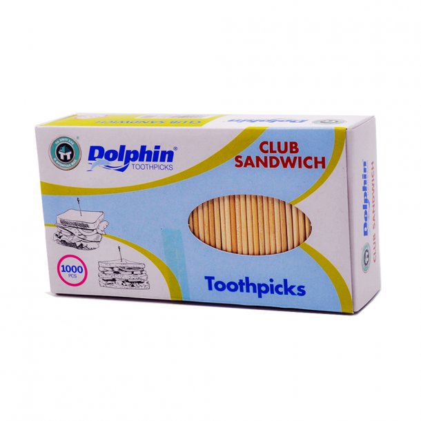 Οδοντογλυφίδες Club Sandwich 6.5 cm Dolphin