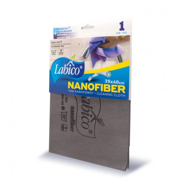 Πανί Καθαρισμού με Νανοΐνες Labico Nanofiber 35x40cm