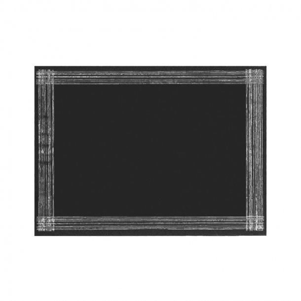 Σουπλά MAPELOR χάρτινο Μαύρο/Λευκές Γραμμές 30x40cm - 1000τεμ