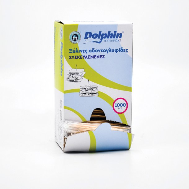 Toothpicks packed per piece Dolphin 1000 pcs
