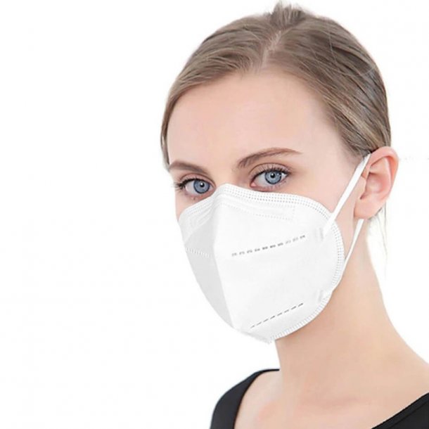 White Disposable Medical Face Mask FFP2 NR 20 pcs